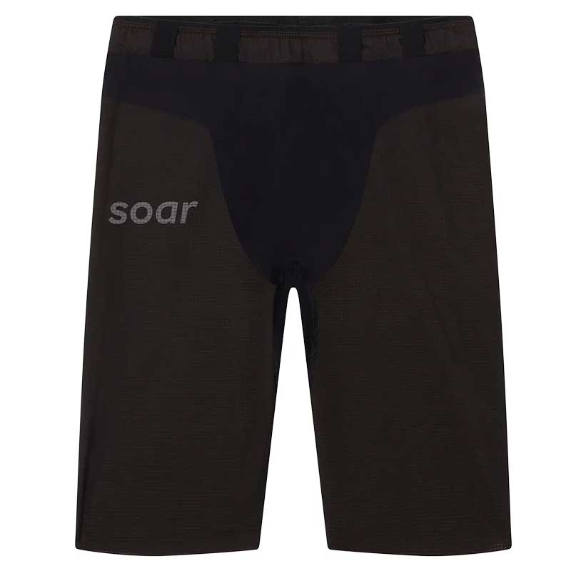 SOAR Running Mens Marathon Speed Shorts Black メンズランニング