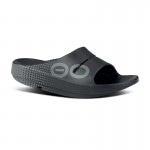 �ں�û¨��ȯ���ۥ����ե��� OOFOS �ꥫ�Х꡼������� OOahh Sport Black/Matrix ������ slide 313ofs (ooahhsp-blkmtx)