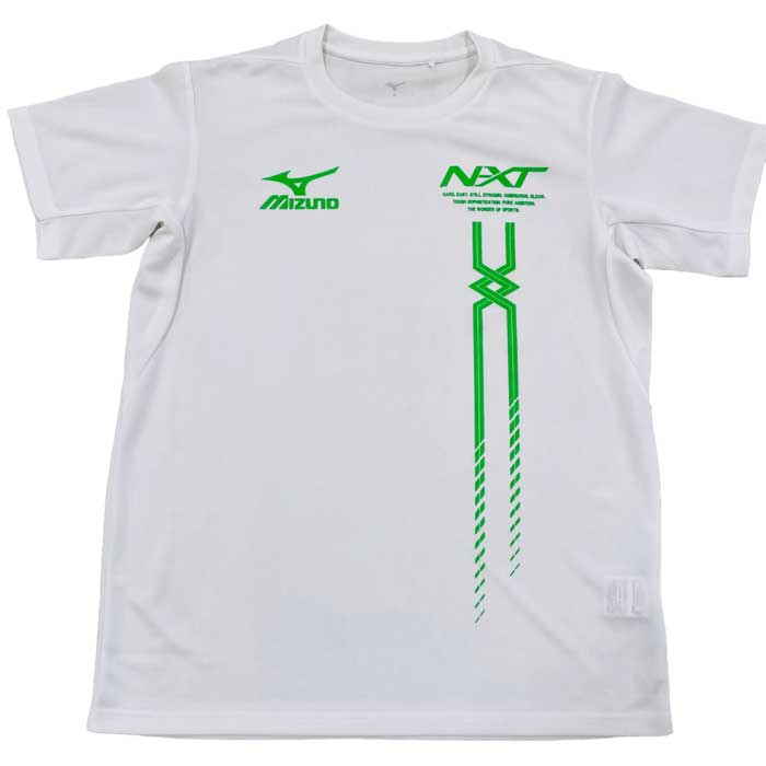 ミズノ オリジナル NXT縦ロゴTシャツ 練習用 半袖シャツ プラクティス