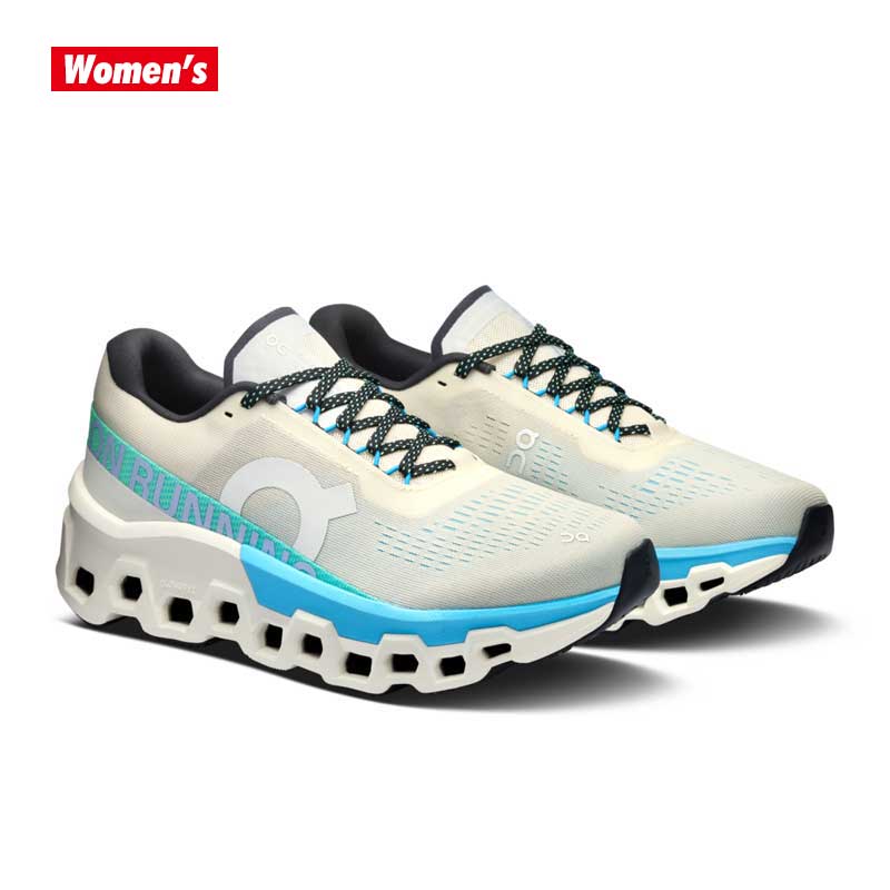 ON cloudmonster 2ランニングシューズ グレー/ミント ウィメンズ On Cloudmonster 2 オン クラウドモンスター 2 ランニング