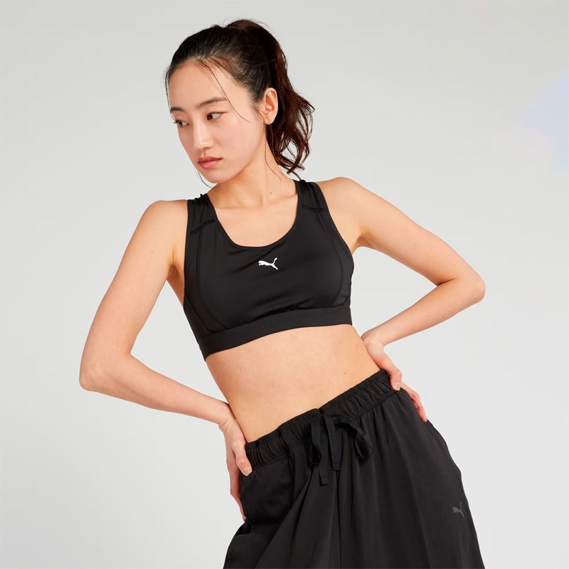 PUMA プーマ スポーツブラ レディース 下着 ブラジャー ダブル