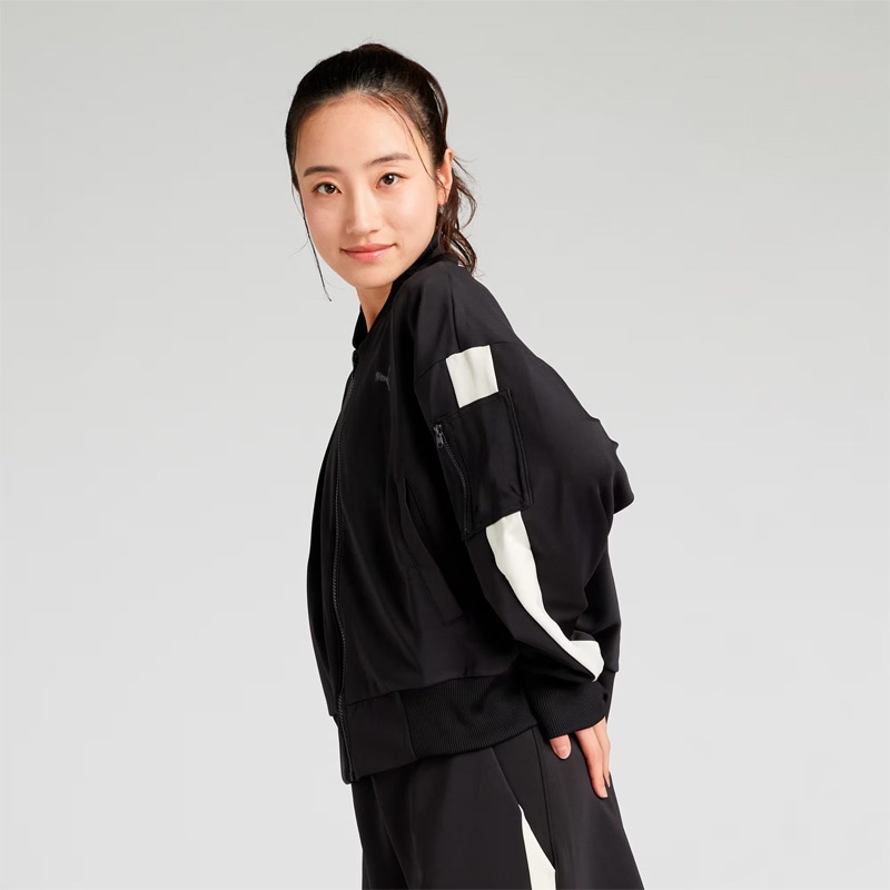 PUMA WOMENS TRN EDGE ニットジャケット プーマ ウィメンズ