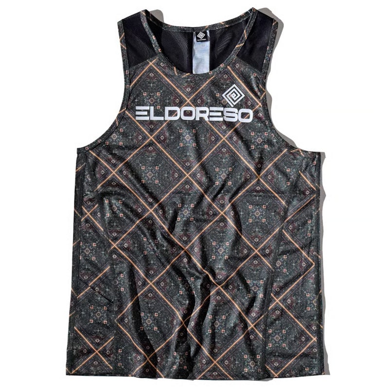 エルドレッソ　アシックス　タンク　Lサイズ ELDORESO Patrick Earmest Tank エルドレッソ ランニング