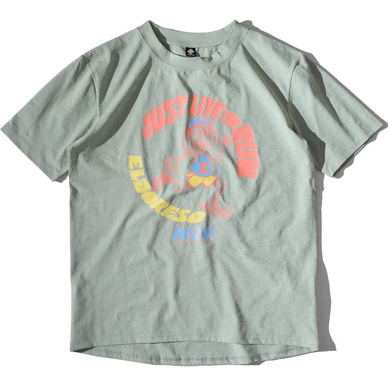 ELDORESO Just Live Tee エルドレッソ ランニング 2025SS