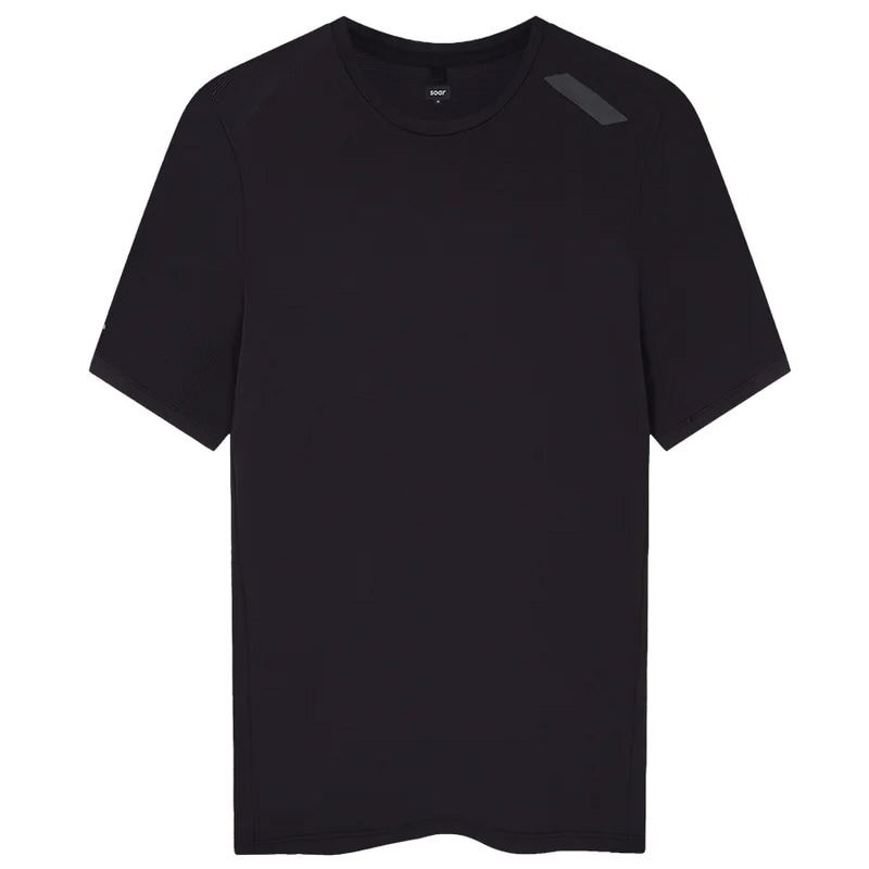 【関税込み】SOAR Running Tシャツ SOAR Running Mens Eco Tech T Black メンズランニングウェア