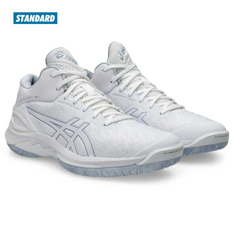 美品 アシックス ゲルバースト 28 バスケットボール 26cm 白/シルバー アシックス ゲルバースト28 asics GELBURST28 ユニセックス