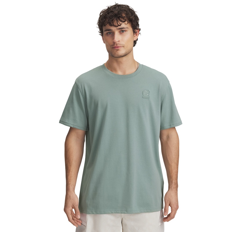 ★UNDER ARMOUR★Curryヘビーウェイト・ヴァービエイジ Tシャツ Curry Heavyweight Verbiage Men's T-Shirt | Under Armour