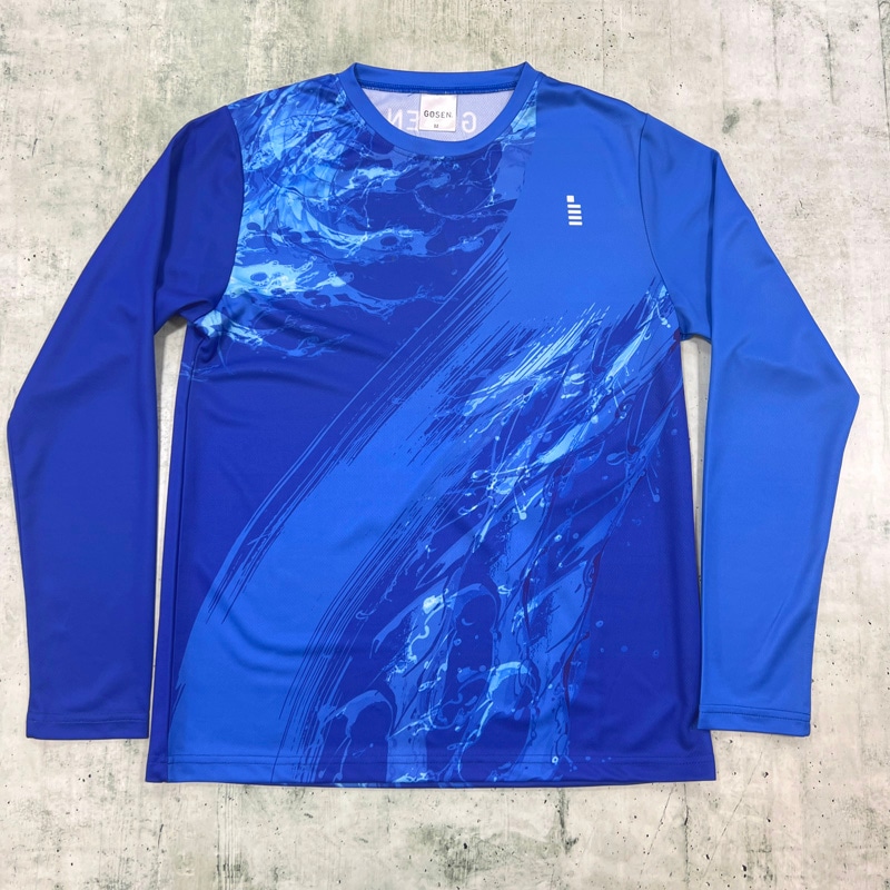 長袖シャツ 昇華ロンT ゴーセン GOSEN ユニセックス 男女兼用