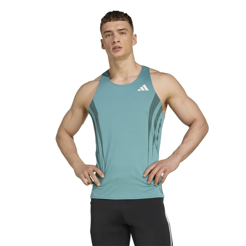 ADIDAS ADIZERO A SINGLET M ǥ 󥰥å ǥ 󥺥˥󥰥 2025FW wadm(kqz56jv9307)  2502wtk