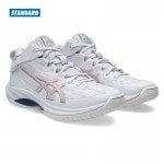 asics ゲルフープv17バスケットボールシューズ 女性用 ホワイト/ピンク GELHOOP V17 STANDARD | WHITE/BARELY ROSE | メンズ