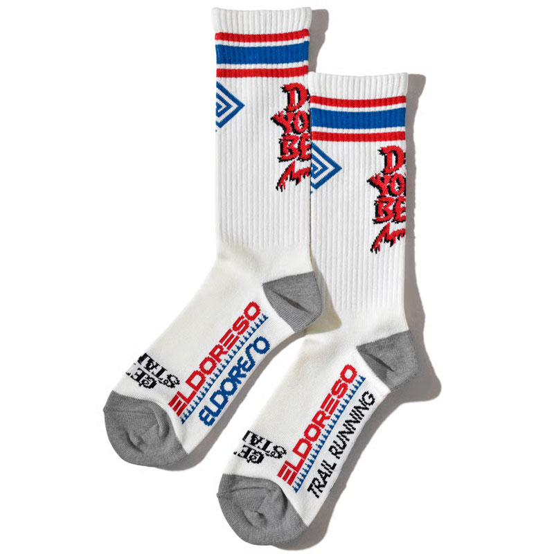 【新品・未使用】eldoreso エルドレッソ ランニングソックス 靴下 ELDORESO DYB Middle Sox エルドレッソ ランニング 2025FW(e7603725nat