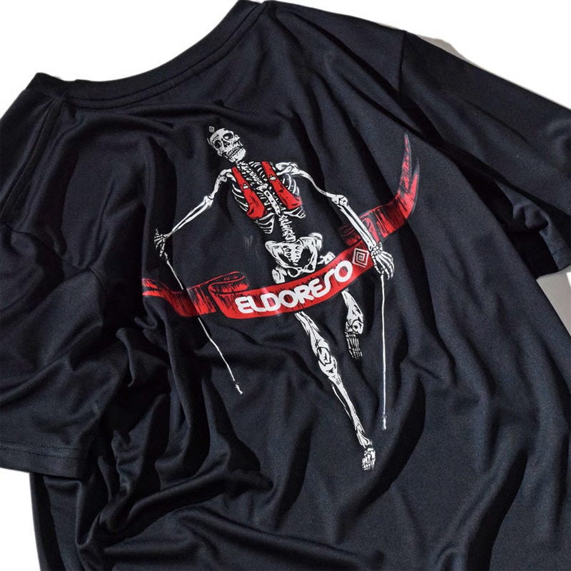 ELDORESO Advent Boneman T 黒 Sサイズ エルドレッソ ELDORESO Boneman Tee エルドレッソ ランニング 2025FW