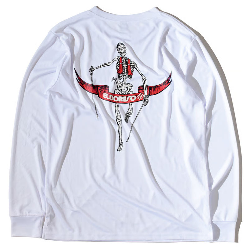 新品ELDORESO(エルドレッソ) Cross Long ELDORESO エルドレッソ / ボーンマン ロングティー《Black