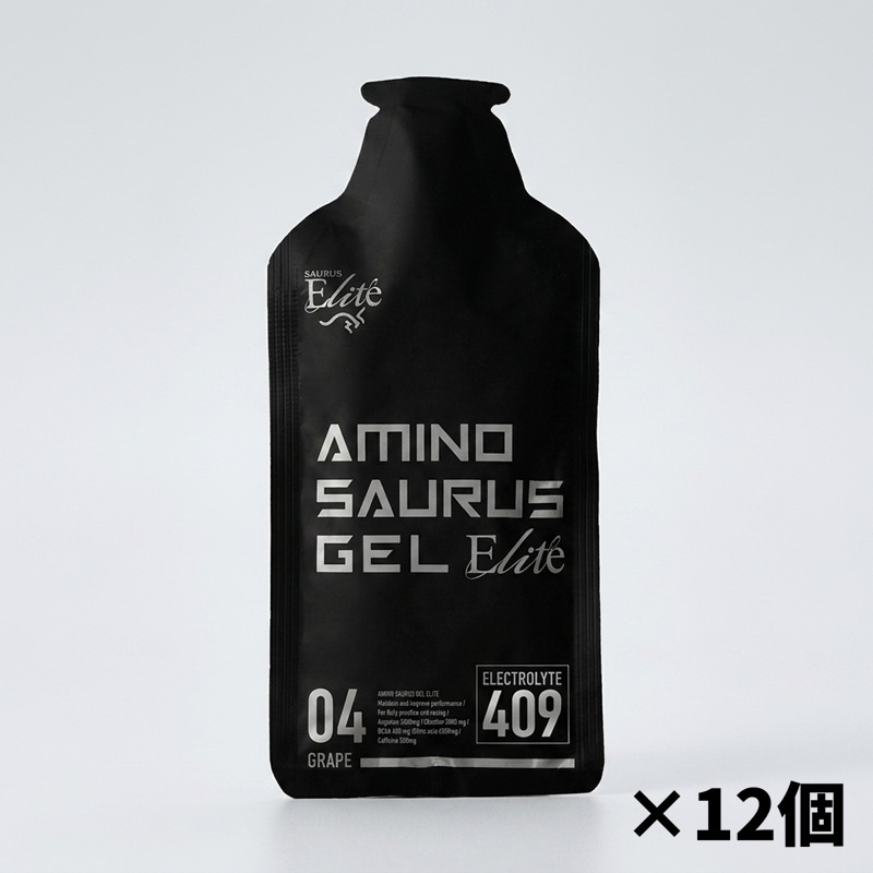 AMINO SAURUS GEL ELITE ジェル エリート グレープ風味 1箱(12袋セット