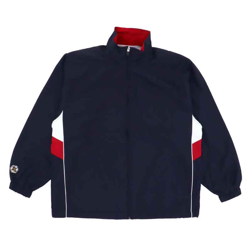 BALLLINE ܡ饤 ॢåץ㥱å WARMUP JACKET ɥ֥졼 Хåȥܡ  wba wbtm(bla006nvywht)