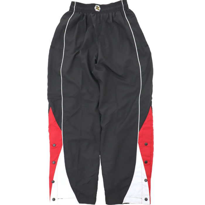 BALLLINE ܡ饤 ॢåץѥ ܥ ݲ WARMUP PANTS ɥ֥졼 Хåȥܡ  wba wbtm(blp001blkred)