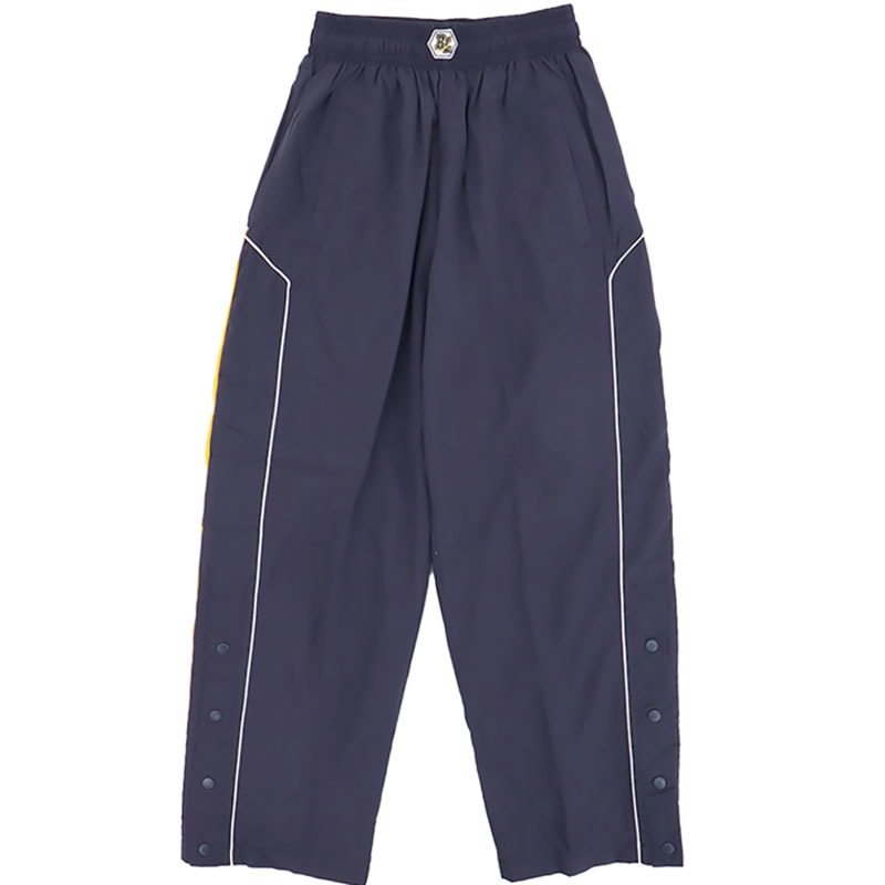 BALLLINE ܡ饤 ॢåץѥ ܥ ݲ WARMUP PANTS ɥ֥졼 Хåȥܡ  wba wbtm(blp002navy)