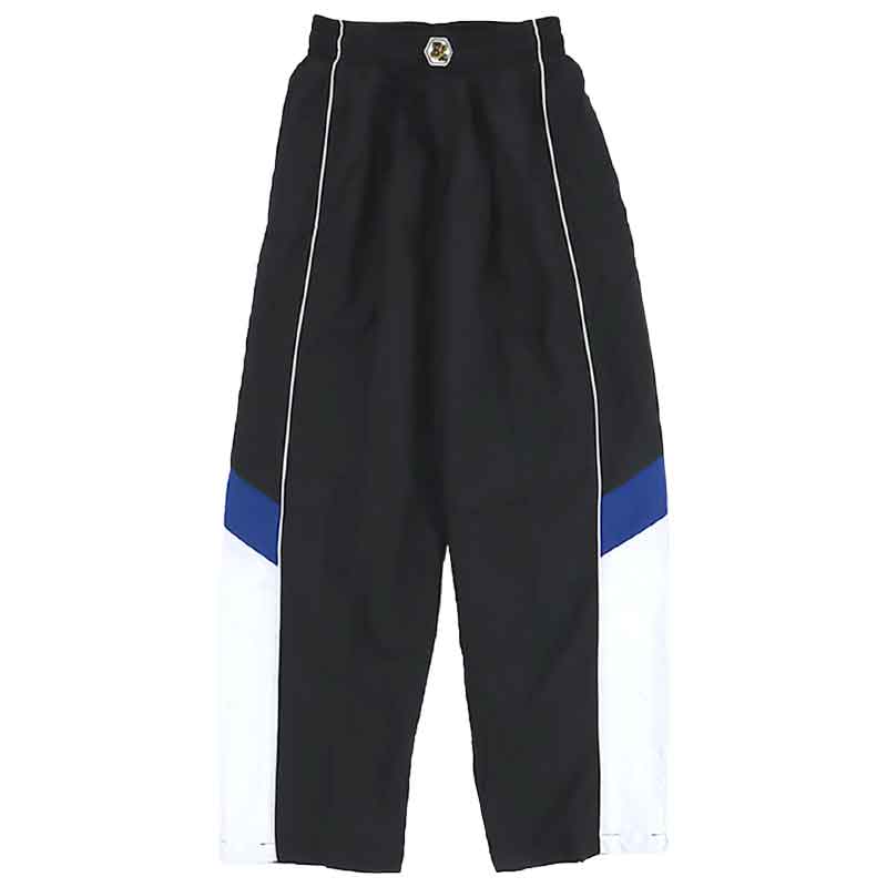 BALLLINE ܡ饤 ॢåץѥ WARMUP PANTS ɥ֥졼 Хåȥܡ  wba wbtm(blp006blkwht)