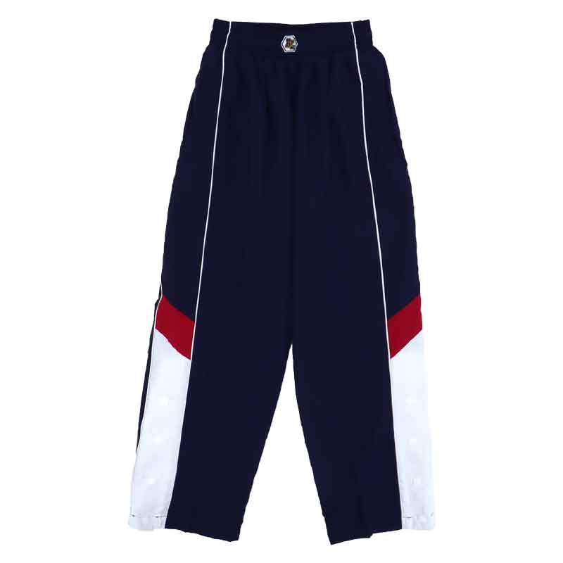 BALLLINE ܡ饤 ॢåץѥ WARMUP PANTS ɥ֥졼 Хåȥܡ  wba wbtm(blp006nvywht)