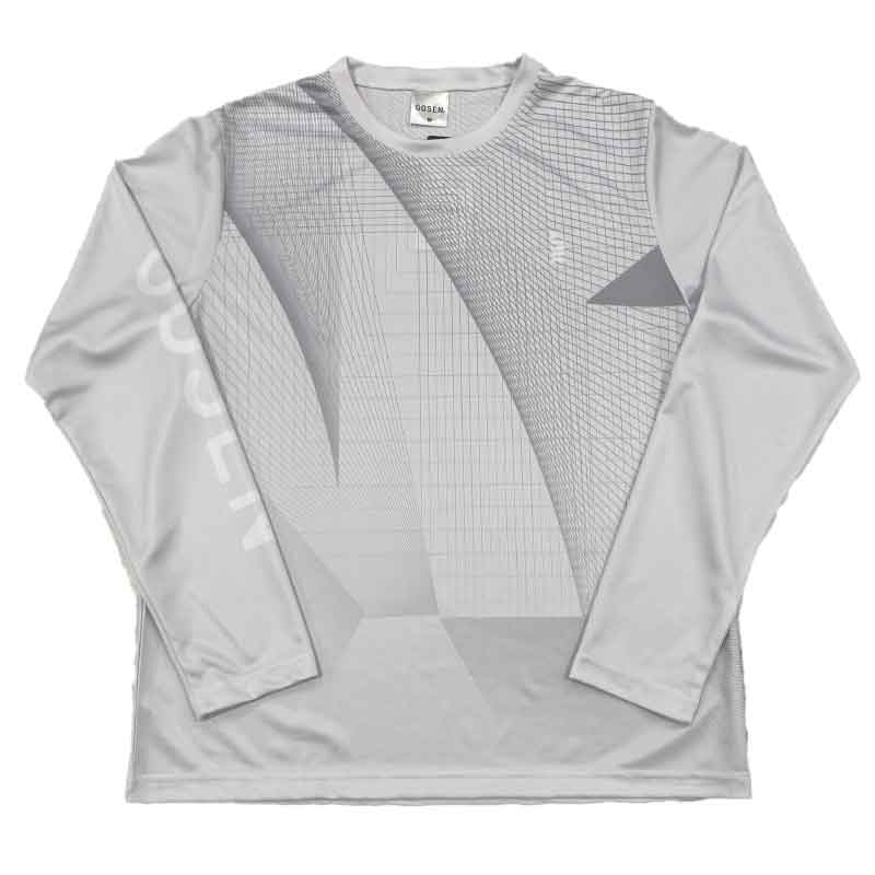 GOSEN ALL JAPAN 長袖Tシャツ 2025 ライトグレー O GOSEN ALL JAPAN 長袖Tシャツ 2025 ライトグレー L GOSEN ALL JAPAN