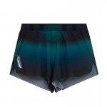 SOAR Running Mens MARATHON SHORTS teal black ��󥺥��˥󥰥����� 2025AW wsom(aw25ss1mtealblack)