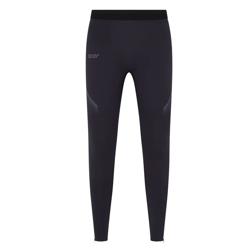 SOAR Running Mens WOOLTECH TIGHTS black メンズランニングウェア