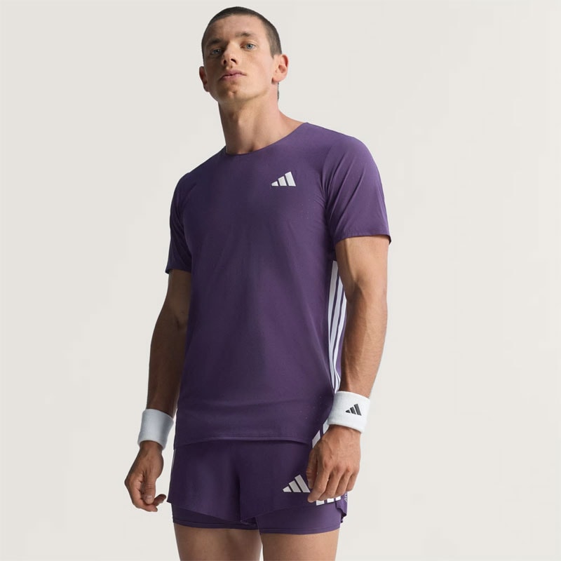 ADIDAS ADIZERO TEE M ���ǥ����� ���ǥ����� ��󥺥��˥󥰥����� 2026SS wadm(jom26jv7171)  2502wtk 705 ���ʸ��Բ�