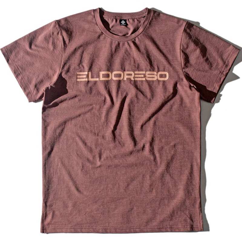 ELDORESO Logo Tee エルドレッソ ランニング 2026SS e1018016 brown
