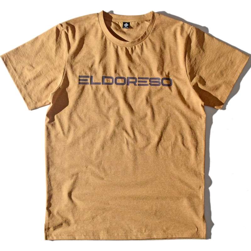 ELDORESO Logo Tee エルドレッソ ランニング 2026SS e1018016 gold