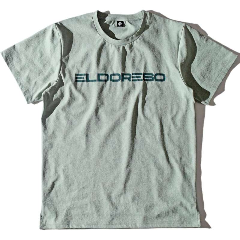 keeprunningforbeer ELDORESO Tシャツ グレー L ELDORESO Logo Tee エルドレッソ ランニング 2026SS e1018016 green