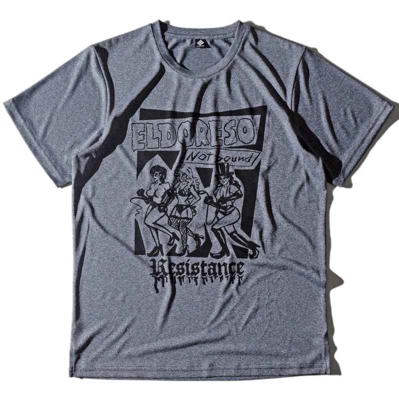 ELDORESO エルドレッソ　ランニング　半袖Tシャツ ELDORESO（エルドレッソ） ジャンプアウトティー Jump Out Tee メンズ