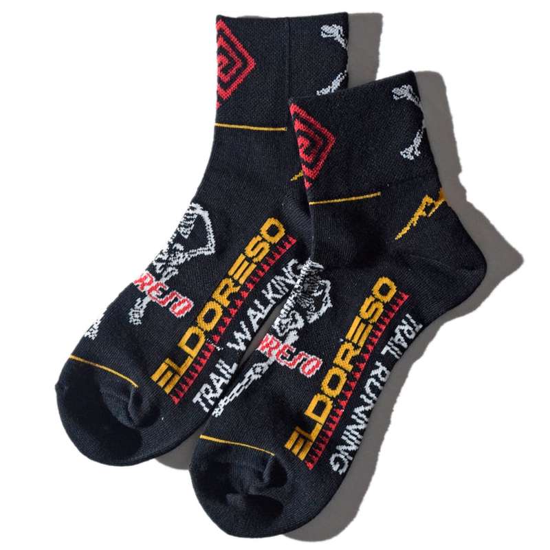 ELDORESO Scull Sox エルドレッソ ランニング 2026SS e7603916 black