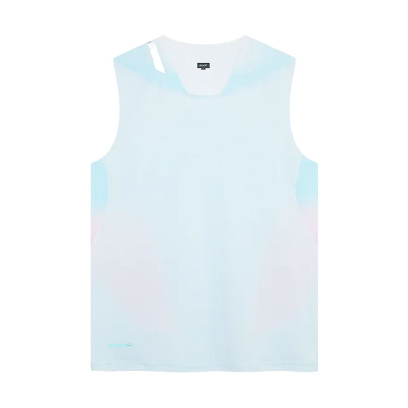 SOAR Running ソアー シングレット S 美品 SOAR Running SINGLET ランニング 2026SS sv2m white blue