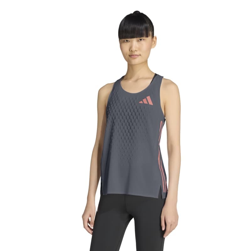 ���ǥ����� ��ǥ����� ���ǥ������ץ� 3D ���󥰥�å� ADIDAS WOMENS ADIZERO PRO 3D SINGLET TM150 KV9318 ���˥󥰥����� 2026FW wadw(tm150kv9318)