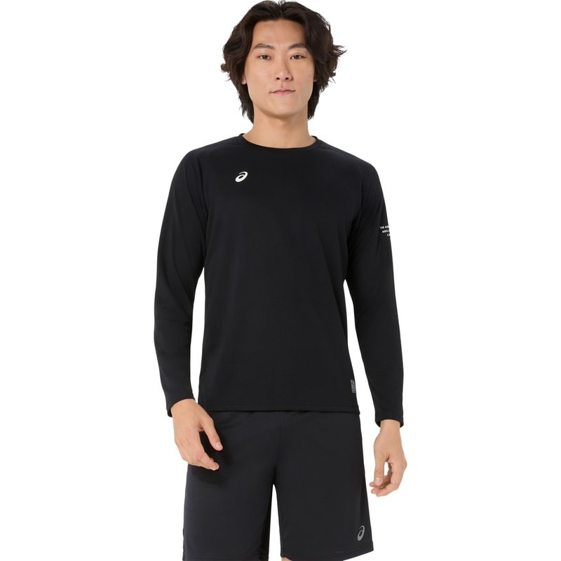 アシックス ドライロゴ グラフィック ロングスリーブシャツ DRY LOGO