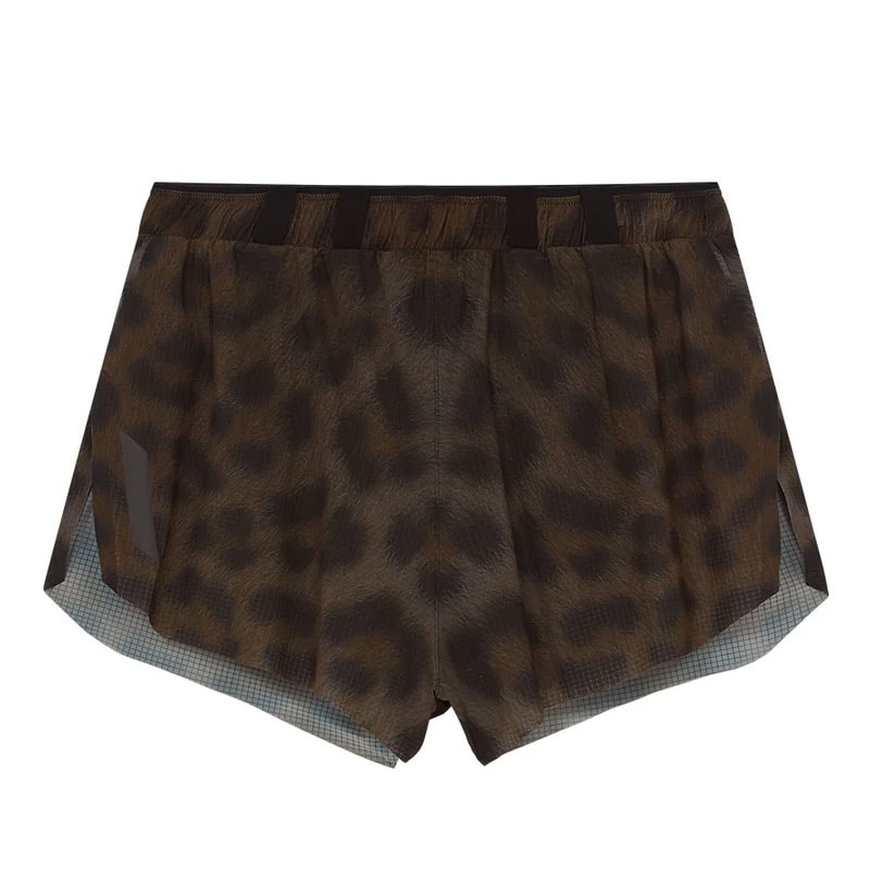 SOAR Running Mens MARATHON SHORTS SS1M Dark Leopard メンズ