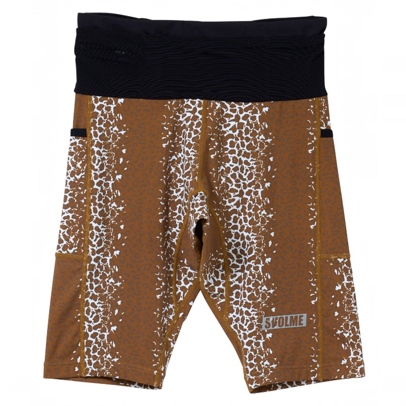 ���ܥ�� LEOPARD �ޥ���ݥ��åȥߥɥ륹�ѥå� 7263-25103 BROWN SVOLME ��󥺥��˥󥰥����� 2026FW wsv(7263-25103brown)