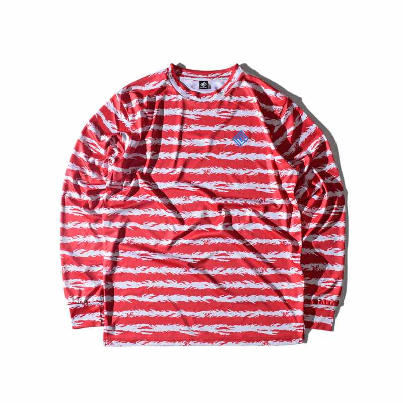 ELDORESO Joseph Long Tee E1106326 RED エルドレッソ ランニング