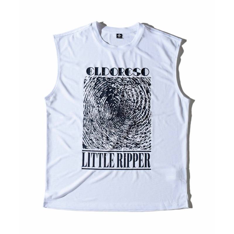 ELDORESO Ripper wide Sleeveless E1227026 WHITE エルドレッソ