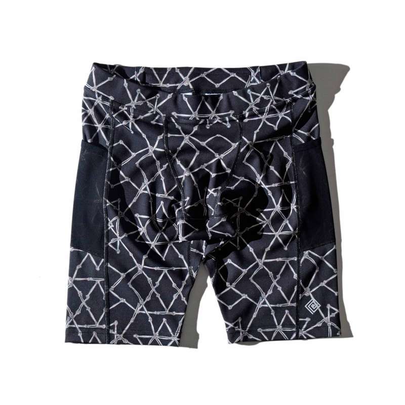 エルドレッソ　Tシャツ&ランニングタイツ　セット　サイズS ELDORESO Joseph Middie Spats E2407526 BLACK エルドレッソ