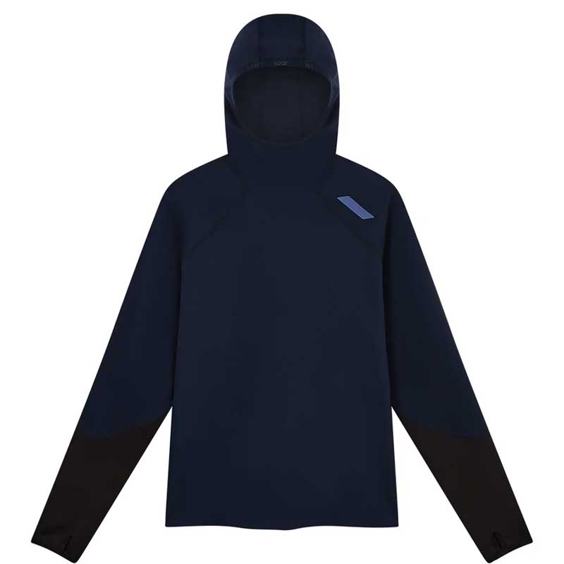 SOAR Running Mens HOODED WOOLTECH TOP AW26SLS7M Navy メンズ