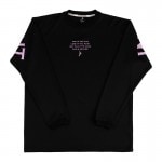 インスピレーション INSPIRATION ゲームシャツ LEX 長袖 M 黒 IN THE PAINT LONG SLEEVE SHIRTS インザペイント トリコロール ロング