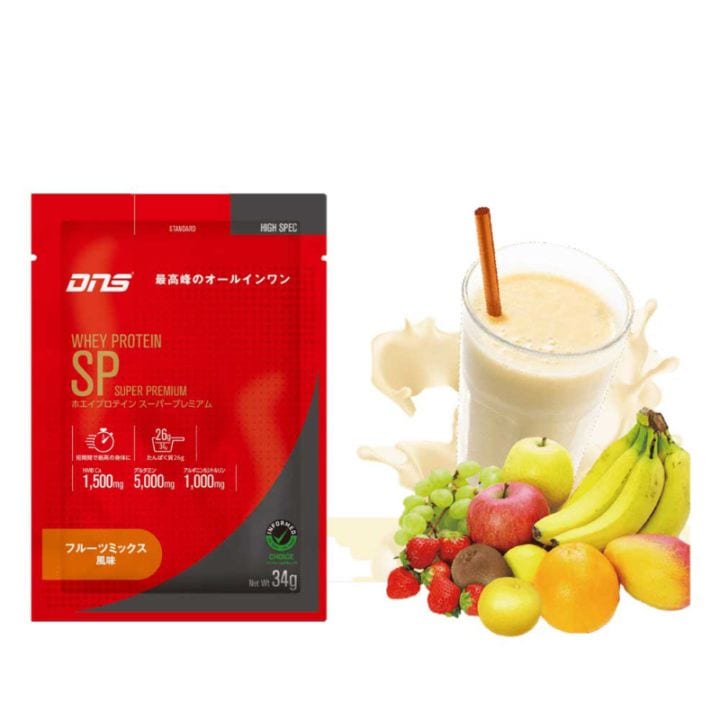 プロテイン DNS ホエイプロテインSP WHEY PROTEIN フルーツミックス風味 1袋 34g
