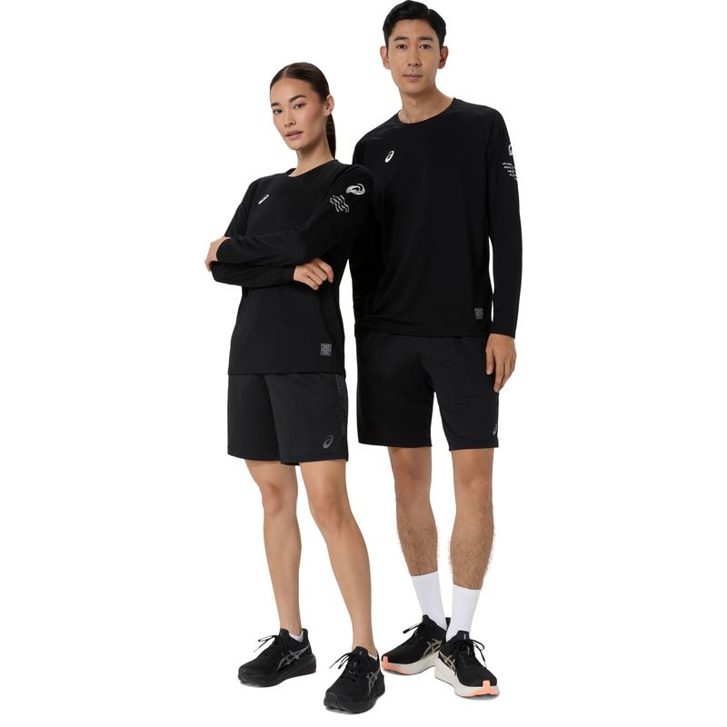 アシックス ドライロゴ グラフィック ロングスリーブシャツ DRY LOGO