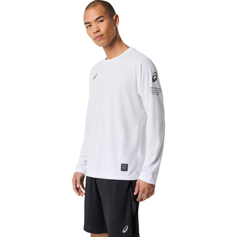 アシックス ドライロゴ グラフィック ロングスリーブシャツ DRY LOGO