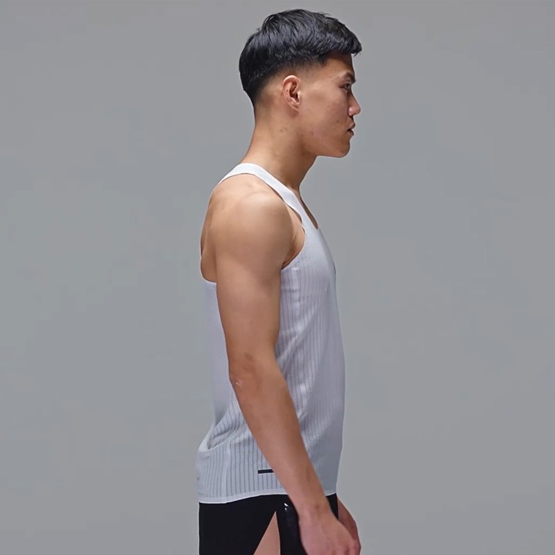 SOAR Running Mens Race Vest ��󥺥��˥󥰥����� wsom(ss25sv1mwhite)