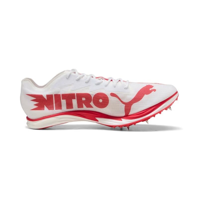プーマ　ミッドディスタンス ニトロ エリート 3 ファイヤー　27cm　白/赤 プーマ ミッドディスタンス ニトロ エリート 3 PUMA Mid-distance
