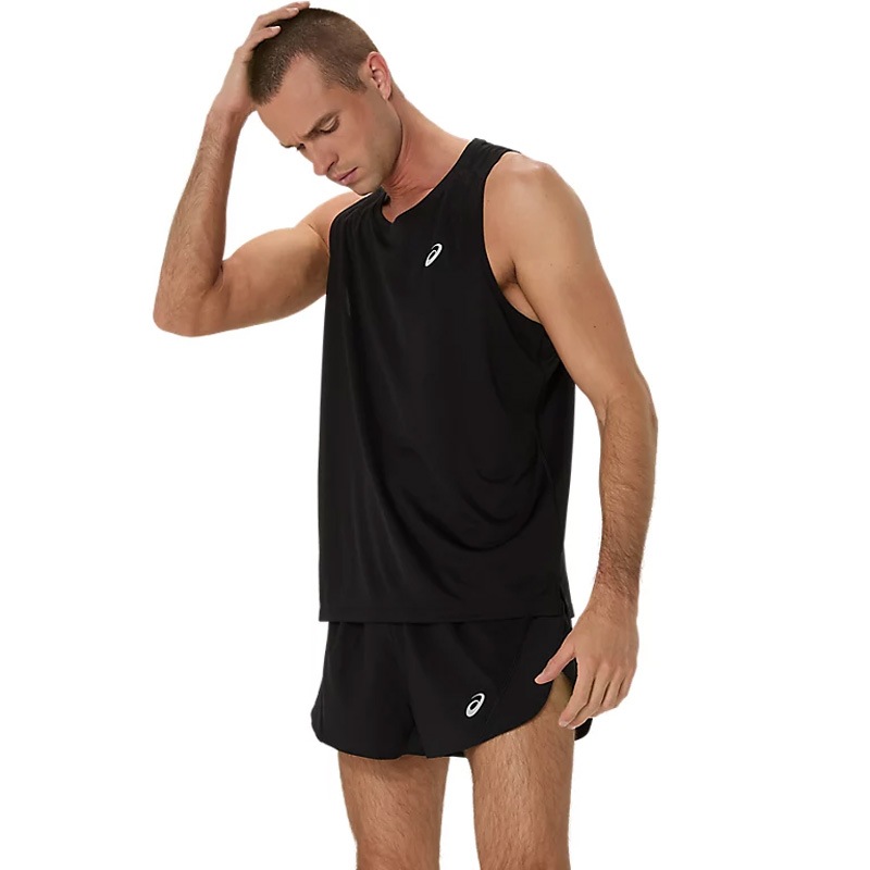 アシックス SILVER SINGLET メンズランニングウェア ASICS wasm