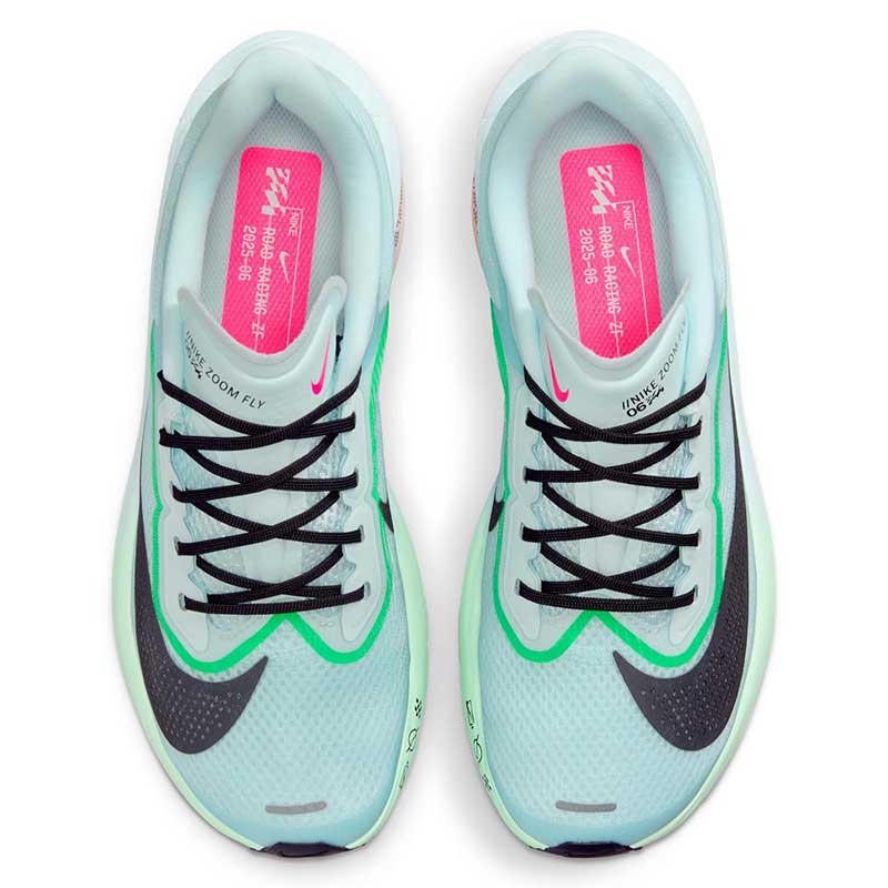NIKE - ラスト1点新品25cm ナイキ　ズーム　フライニット ブルー厚底　ランニング ラスト1点新品25cm ナイキ ズーム フライニット ブルー厚底