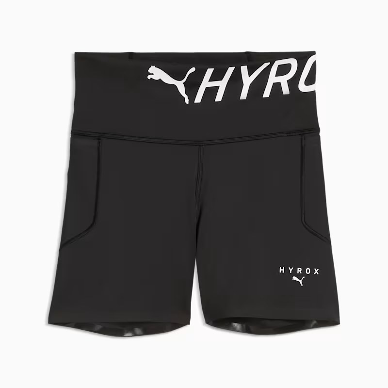 WOMENS PUMA �� HYROX PWRMODE 4INCH SHORT TIGHT 529151 01 ���硼�ȥ����� �ס��� ��ǥ����� ���˥󥰥����� 2026FW wpuw(52915101)